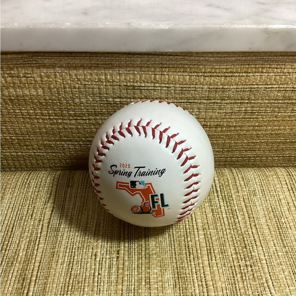 MLB Spring Training Florida Logo Baseball - White & Red St Louis Cardinals 2020